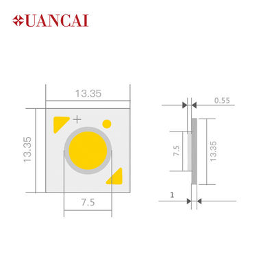PFEILER Chip For Panel Light 140LM/W CXA1507 7W Bridgelux LED